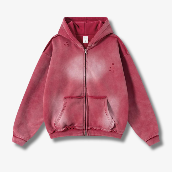 THE THRASHED ZIP UP