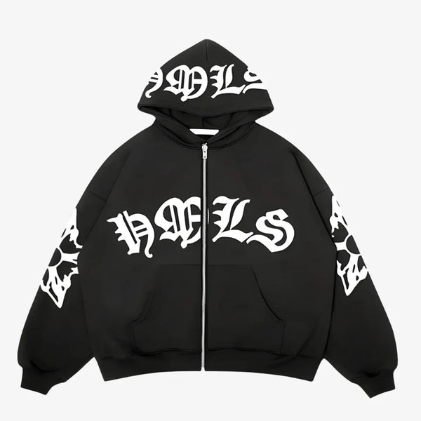 THE HELS ZIP UP