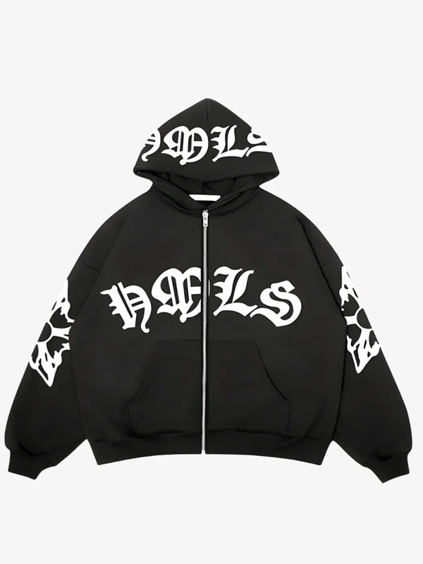 THE HELS ZIP UP