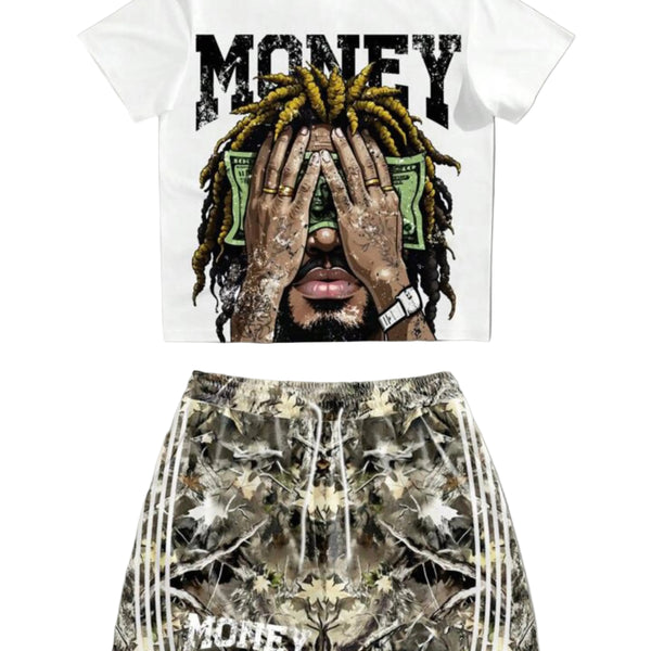 CAMO MONEY SET