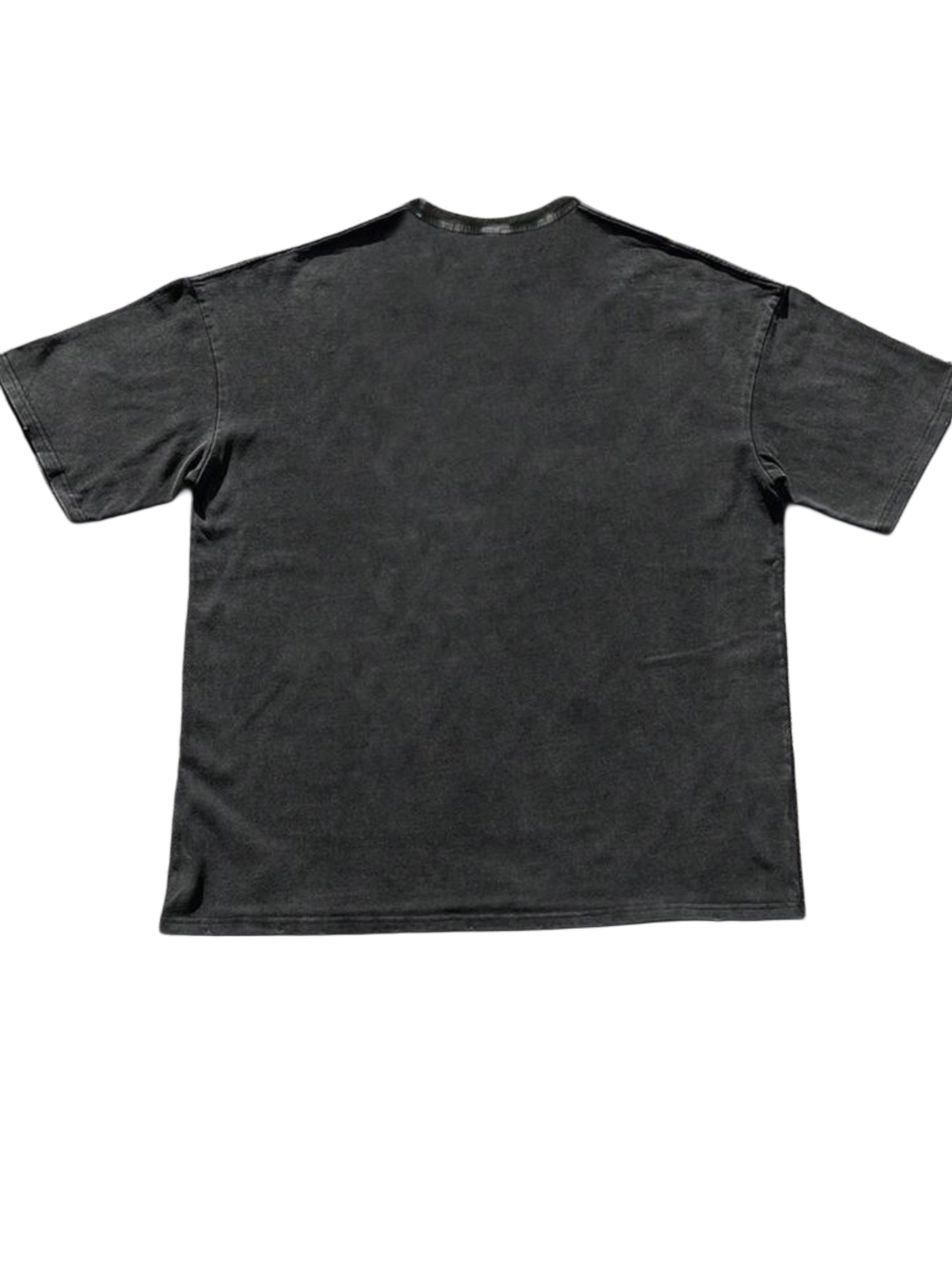 BLACK WASHED TEE