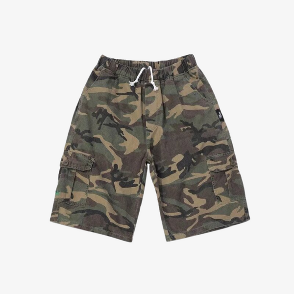 THE CAMO CARGO SHORTS