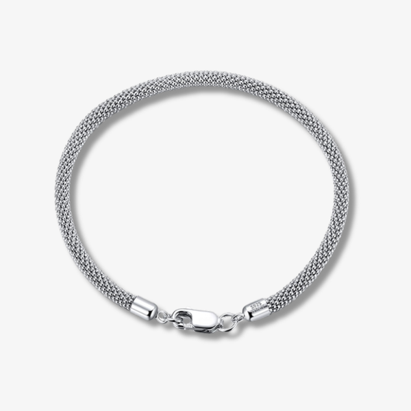 THE SILVER MESH BRACELET