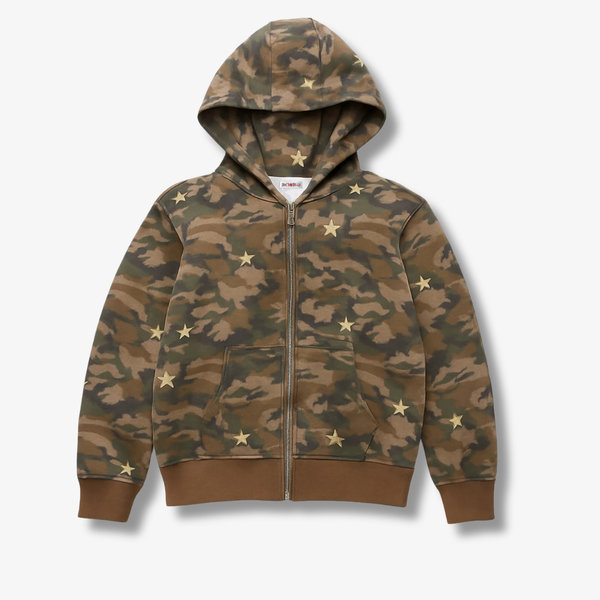THE COSMIC CAMO ZIP UP