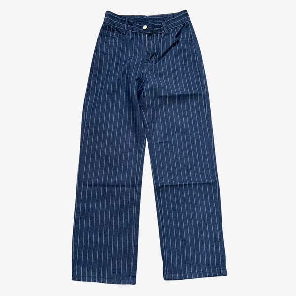 THE PINSTRIPE DENIM