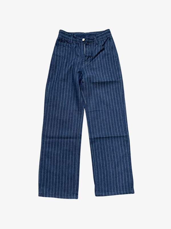 THE PINSTRIPE DENIM