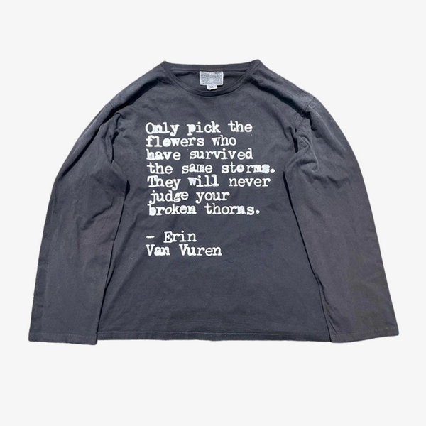 THE FLOWERS LONG SLEEVE