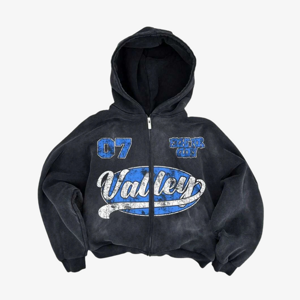 THE VALLEY ZIP-UP HOODIE