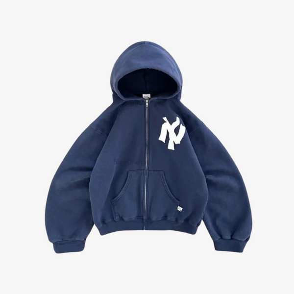 THE NY ZIP-UP HOODIE